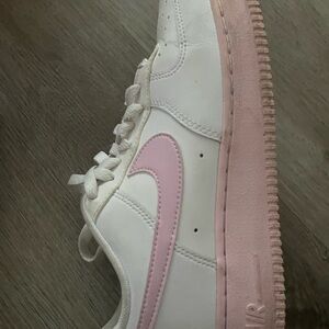 Pink and White Air Force 1( first to order gets marc jacobs tote bag